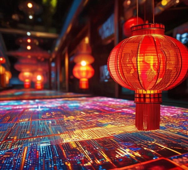 数字之光,吉祥如意